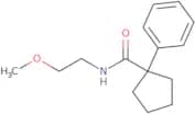 N-(2-methoxyethyl)(phenylcyclopentyl)formamide