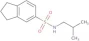 N-(2-Methylpropyl)-2,3-dihydro-1H-indene-5-sulfonamide