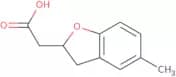 2-(5-Methyl-2,3-dihydro-1-benzofuran-2-yl)acetic acid