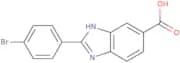 2-(4-Bromophenyl)-3H-benzo[D]imidazole-5-carboxylic acid