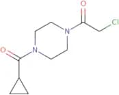 2-Chloro-1-(4-cyclopropanecarbonylpiperazin-1-yl)ethan-1-one
