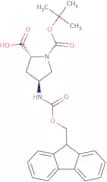 (2R,4S)-1-[(tert-butoxy)carbonyl]-4-({[(9H-fluoren-9-yl)methoxy]carbonyl}amino)pyrrolidine-2-carbo…