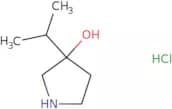 3-(Propan-2-yl)pyrrolidin-3-ol hydrochloride