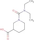 1-(Diethylcarbamoyl)piperidine-3-carboxylic acid