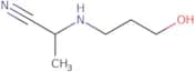 2-[(3-Hydroxypropyl)amino]propanenitrile