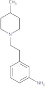 3-[2-(4-Methylpiperidin-1-yl)ethyl]aniline