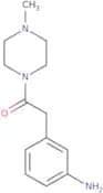 2-(3-Aminophenyl)-1-(4-methylpiperazin-1-yl)ethan-1-one