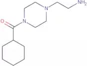 2-(4-Cyclohexanecarbonylpiperazin-1-yl)ethan-1-amine