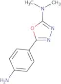 5-(4-Aminophenyl)-N,N-dimethyl-1,3,4-oxadiazol-2-amine