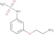 N-[3-(2-Aminoethoxy)phenyl]methanesulfonamide