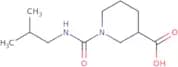 1-[(2-Methylpropyl)carbamoyl]piperidine-3-carboxylic acid