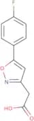2-[5-(4-Fluorophenyl)-1,2-oxazol-3-yl]acetic acid