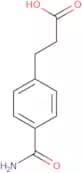 3-(4-Carbamoylphenyl)propanoic acid