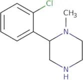 2-(2-Chlorophenyl)-1-methylpiperazine