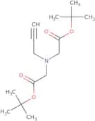 tert-Butyl 2-{[2-(tert-butoxy)-2-oxoethyl](prop-2-yn-1-yl)amino}acetate
