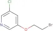 3-(2-Bromoethoxy)-5-chloropyridine