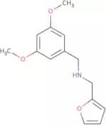 [(3,5-Dimethoxyphenyl)methyl](furan-2-ylmethyl)amine