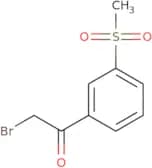 2-Bromo-1-(3-methanesulfonylphenyl)ethan-1-one