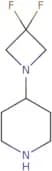 4-(3,3-Difluoroazetidin-1-yl)piperidine