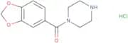 1-(1,3-Dioxaindane-5-carbonyl)piperazine hydrochloride