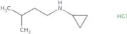 N-(3-Methylbutyl)cyclopropanamine hydrochloride