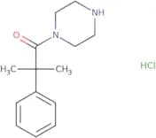 2-Methyl-2-phenyl-1-(piperazin-1-yl)propan-1-one hydrochloride