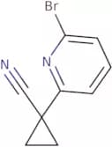 1-(6-Bromopyridin-2-yl)cyclopropane-1-carbonitrile
