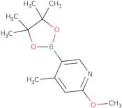 2-Methoxy-4-methyl-5-(4,4,5,5-tetramethyl-[1,3,2]dioxaborolan-2-yl)-pyridine