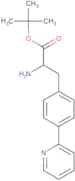 tert-Butyl (2R)-2-amino-3-[4-(pyridin-2-yl)phenyl]propanoate