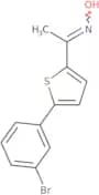 N-{1-[5-(3-Bromophenyl)thiophen-2-yl]ethylidene}hydroxylamine, somers