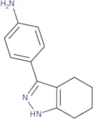 4-(4,5,6,7-Tetrahydro-1H-indazol-3-yl)aniline