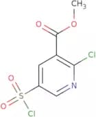 Methyl 2-chloro-5-(chlorosulfonyl)pyridine-3-carboxylate