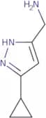 (5-Cyclopropyl-1H-pyrazol-3-yl)methylamine