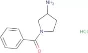 1-Benzoylpyrrolidin-3-amine hydrochloride