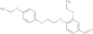 3-Ethoxy-4-[2-(4-ethoxyphenoxy)ethoxy]benzaldehyde
