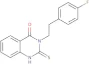 3-[2-(4-Fluorophenyl)ethyl]-2-sulfanyl-3,4-dihydroquinazolin-4-one