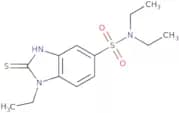 N,N,1-Triethyl-2-sulfanyl-1H-1,3-benzodiazole-5-sulfonamide