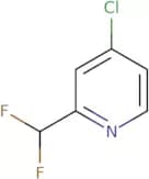 4-Chloro-2-(difluoromethyl)pyridine