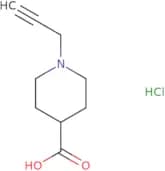 1-(Prop-2-yn-1-yl)piperidine-4-carboxylic acid hydrochloride