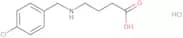 4-{[(4-Chlorophenyl)methyl]amino}butanoic acid hydrochloride