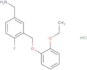 [3-(2-Ethoxyphenoxymethyl)-4-fluorophenyl]methanamine hydrochloride