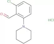 2-Chloro-6-(piperidin-1-yl)benzaldehyde hydrochloride
