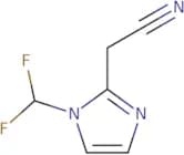 2-[1-(Difluoromethyl)-1H-imidazol-2-yl]acetonitrile