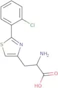 2-Amino-3-[2-(2-chlorophenyl)-1,3-thiazol-4-yl]propanoic acid