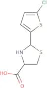 2-(5-Chlorothiophen-2-yl)-1,3-thiazolidine-4-carboxylic acid