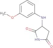 3-[(3-Methoxyphenyl)amino]pyrrolidine-2,5-dione
