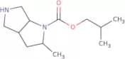 2-Methylpropyl 2-methyl-octahydropyrrolo[2,3-c]pyrrole-1-carboxylate
