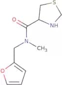 N-(Furan-2-ylmethyl)-N-methyl-1,3-thiazolidine-4-carboxamide