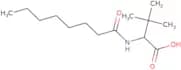 3,3-Dimethyl-2-octanamidobutanoic acid