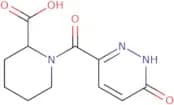 1-(6-Oxo-1,6-dihydropyridazine-3-carbonyl)piperidine-2-carboxylic acid